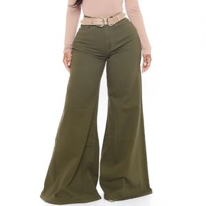 NWT wide flare jeans